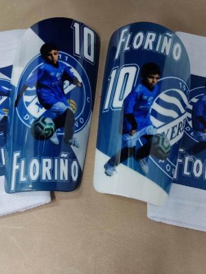 Espinilleras + Porta Espinilleras (personalizadas)