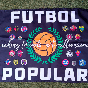 Bandera Fútbol Popular