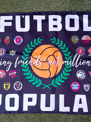 Bandera Fútbol Popular