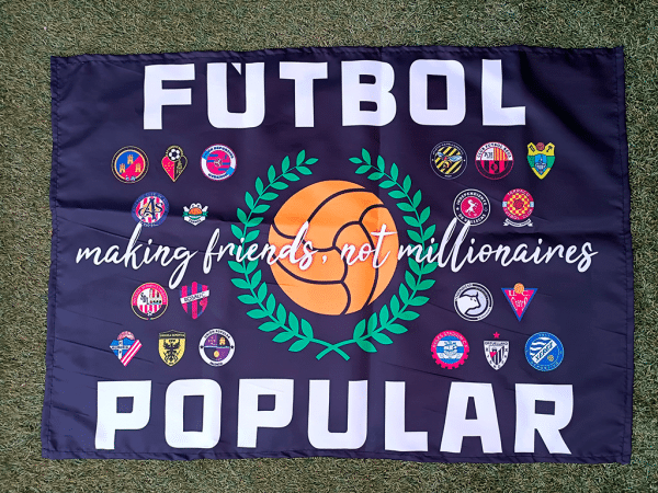 Bandera Fútbol Popular