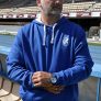 Sudadera Urban Hombre Azul con Capucha