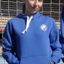 Sudadera Mujer Azul con capucha