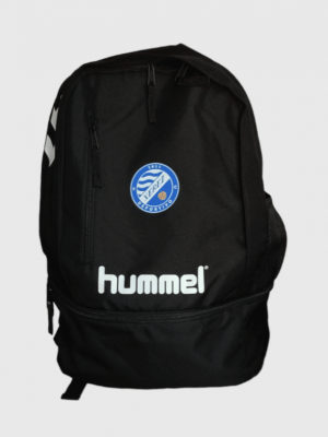 Mochila Hummel Negra con Escudo