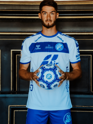 Camiseta Segunda Equipación Hummel Blanca 24-25