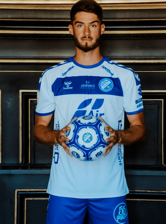 Camiseta Segunda Equipación Hummel Blanca 24-25