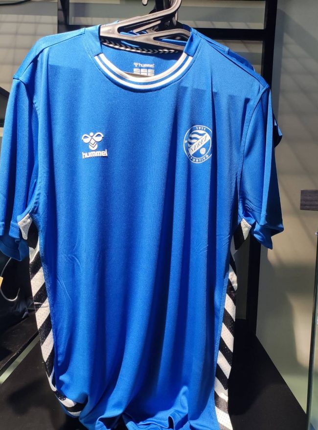 Camiseta entreno azul